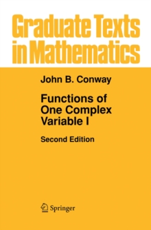 Image for Functions of One Complex Variable I