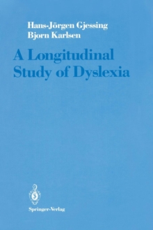 Image for A Longitudinal Study of Dyslexia