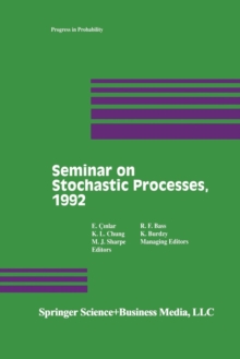 Image for Seminar on Stochastic Processes, 1992