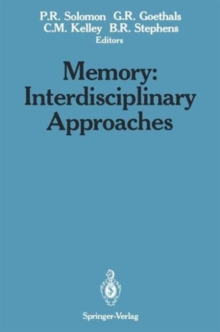 Image for Memory: Interdisciplinary Approaches : Interdisciplinary Approaches
