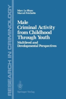 Image for Male Criminal Activity from Childhood Through Youth