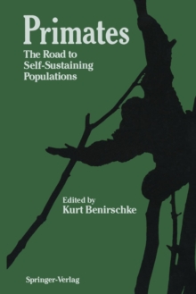 Image for Primates : The Road to Self-Sustaining Populations