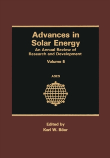 Image for Advances in Solar Energy: An Annual Review of Research and Development
