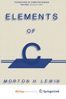 Image for Elements of C