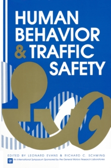 Image for Human Behavior and Traffic Safety