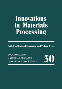 Image for Innovations in Materials Processing