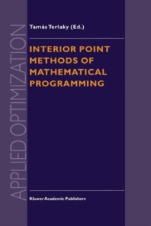 Image for Interior Point Methods of Mathematical Programming