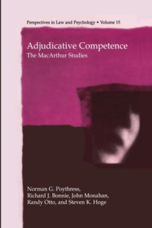 Image for Adjudicative Competence