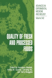 Quality of Fresh and Processed Foods