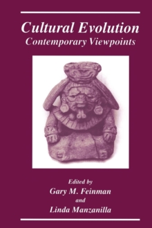 Image for Cultural Evolution : Contemporary Viewpoints