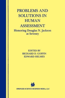 Image for Problems and Solutions in Human Assessment