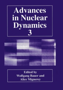 Image for Advances in Nuclear Dynamics 3