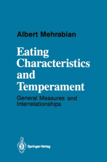Image for Eating Characteristics and Temperament: General Measures and Interrelationships