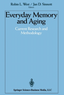 Image for Everyday Memory and Aging