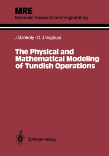 Image for Physical and Mathematical Modeling of Tundish Operations