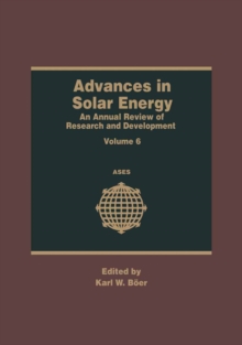 Image for Advances in Solar Energy: An Annual Review of Research and Development