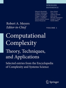 Image for Computational complexity  : theory, techniques, and applications