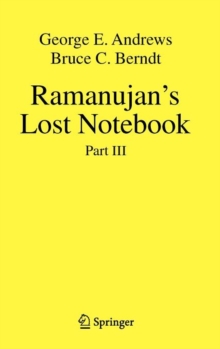 Image for Ramanujan's lost notebookPart III