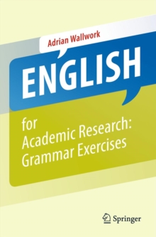 Image for English for academic research: grammar exercises