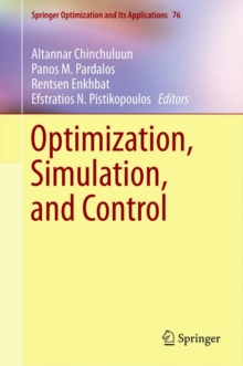 Image for Optimization, Simulation, and Control