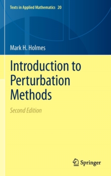 Image for Introduction to perturbation methods