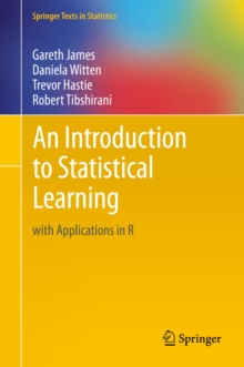 Image for An introduction to statistical learning: with applications in R