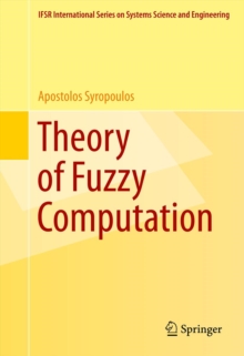 Image for Theory of fuzzy computation