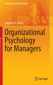 Image for Organizational Psychology for Managers