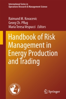 Image for Handbook of risk management in energy production and trading