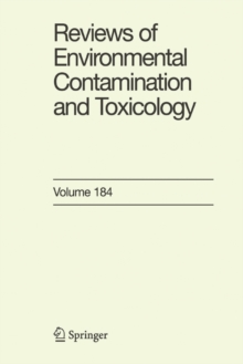 Image for Reviews of Environmental Contamination and Toxicology 184