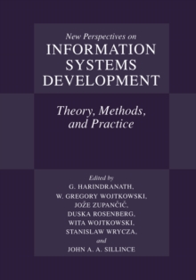 Image for New Perspectives on Information Systems Development: Theory, Methods, and Practice