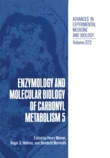 Image for Enzymology and Molecular Biology of Carbonyl Metabolism 5