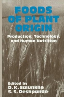 Image for Foods of Plant Origin