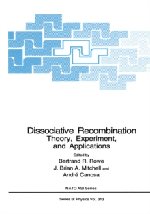 Image for Dissociative Recombination: Theory, Experiment, and Applications