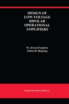 Image for Design of Low-Voltage Bipolar Operational Amplifiers