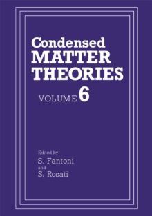 Image for Condensed Matter Theories: Volume 6
