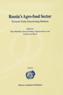 Image for Russia's Agro-Food Sector: Towards Truly Functioning Markets