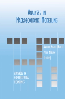 Image for Analyses in Macroeconomic Modelling
