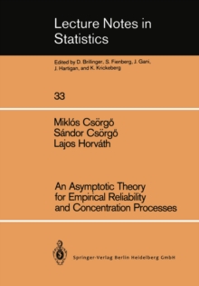 Image for Asymptotic Theory for Empirical Reliability and Concentration Processes