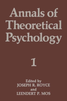 Image for Annals of Theoretical Psychology: Volume 1