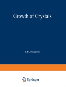 Image for Growth of Crystals: Volume 14