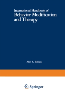 Image for International Handbook of Behavior Modification and Therapy
