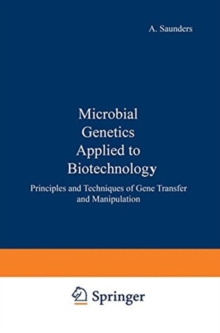 Image for Microbial genetics applied to biotechnology :
