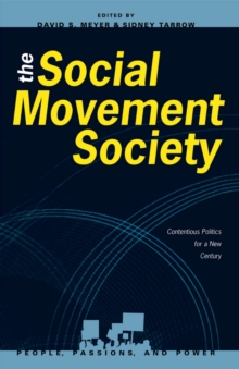 Image for The social movement society: comparative perspectives