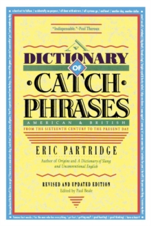 Image for Dictionary of Catch Phrases