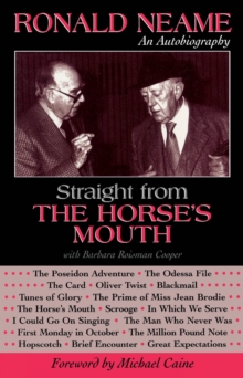 Image for Straight from the horse's mouth: Ronald Neame, an autobiography