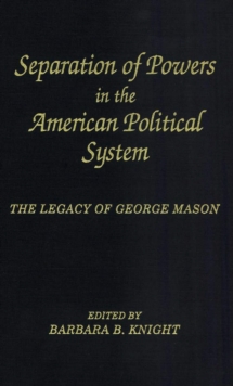 Image for Separation of Powers in the American Political System