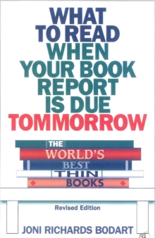 Image for The world's best thin books: what to read when your book report is due tomorrow