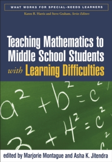 Image for Teaching mathematics to middle school students with learning difficulties