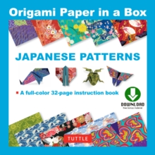 Image for Origami Paper in a Box - Japanese Patterns: Origami Book With Downloadable Patterns for 10 Different Origami Papers